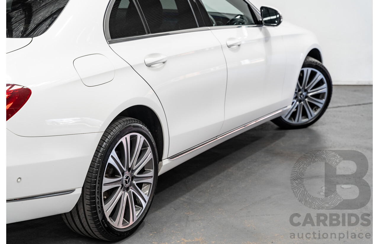 11/2017 Mercedes-Benz E220d RWD 213 4d Sedan Polar White 2.0L
