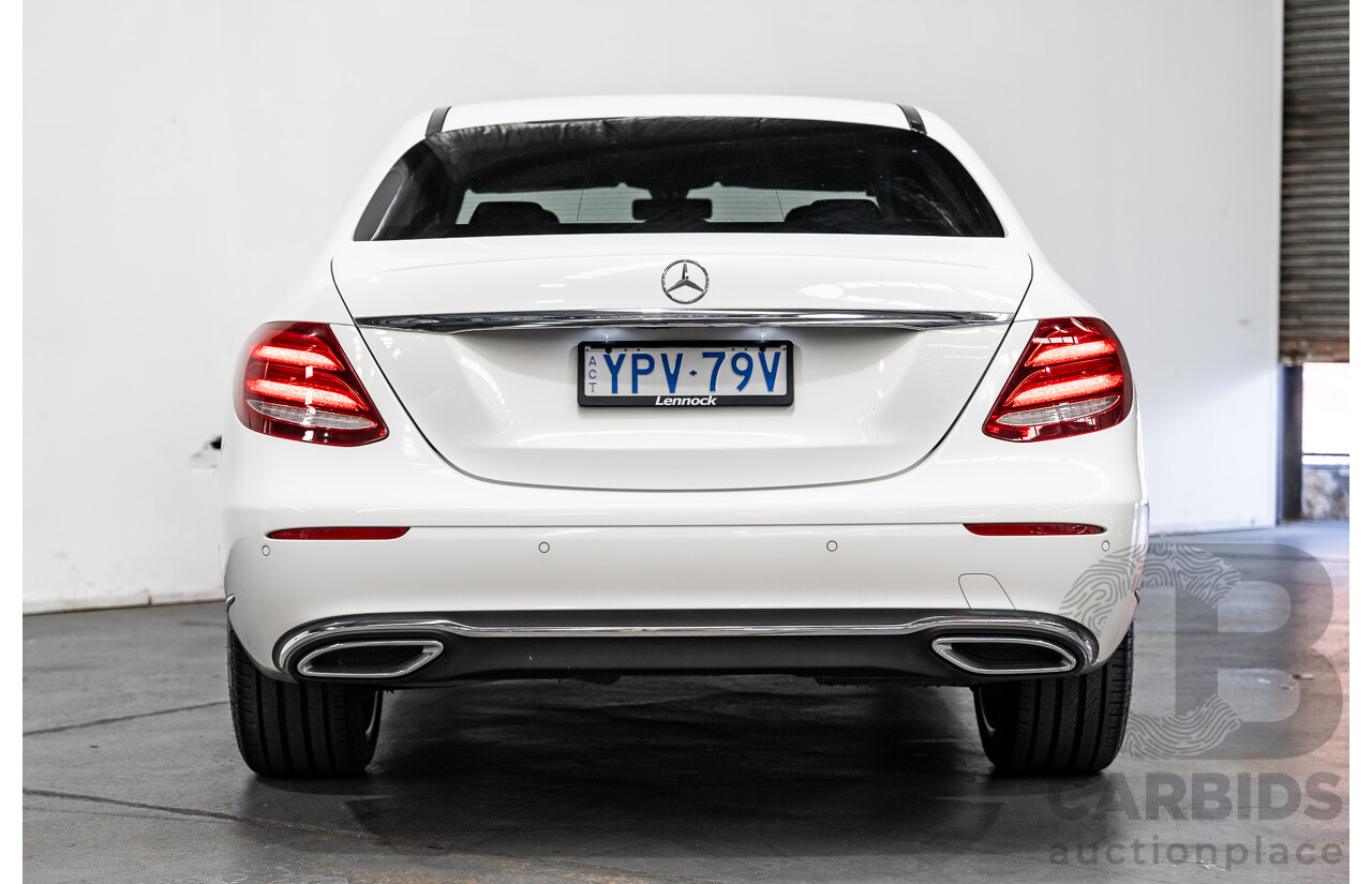 11/2017 Mercedes-Benz E220d RWD 213 4d Sedan Polar White 2.0L