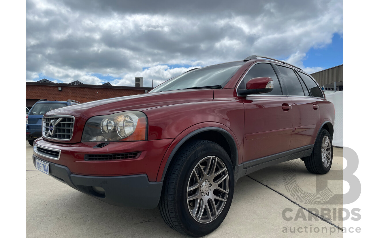 11/10 Volvo Xc90 D5 EXECUTIVE AWD MY11 4D Wagon Red 2.4L