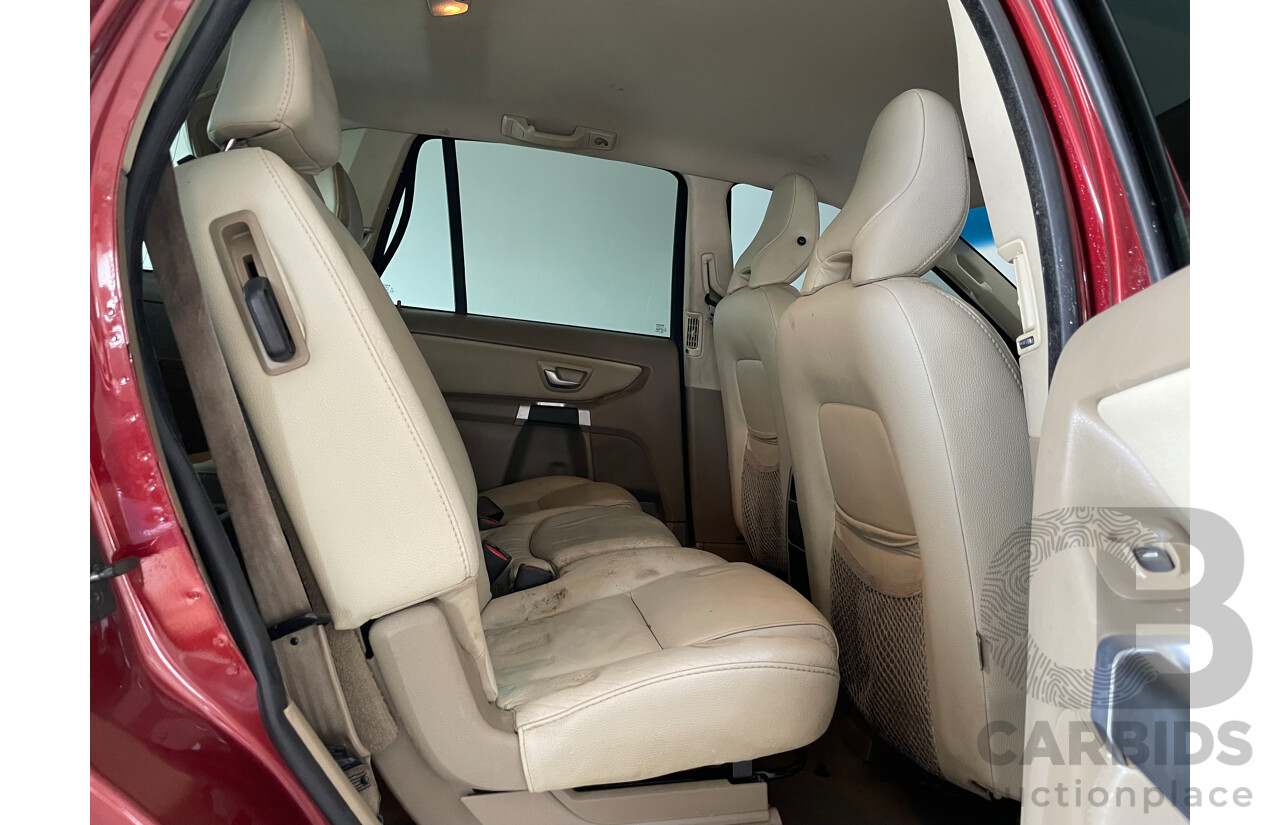 11/10 Volvo Xc90 D5 EXECUTIVE AWD MY11 4D Wagon Red 2.4L