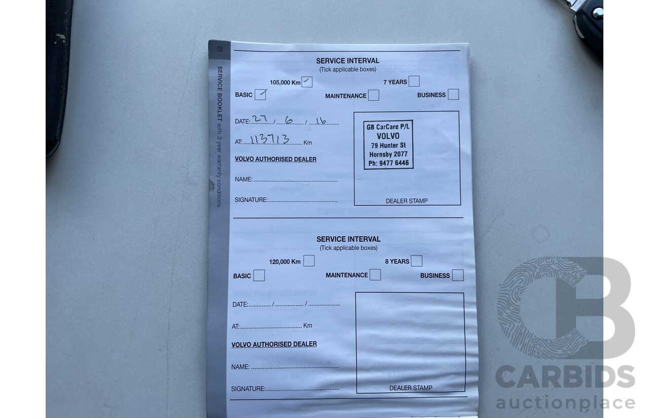 11/10 Volvo Xc90 D5 EXECUTIVE AWD MY11 4D Wagon Red 2.4L