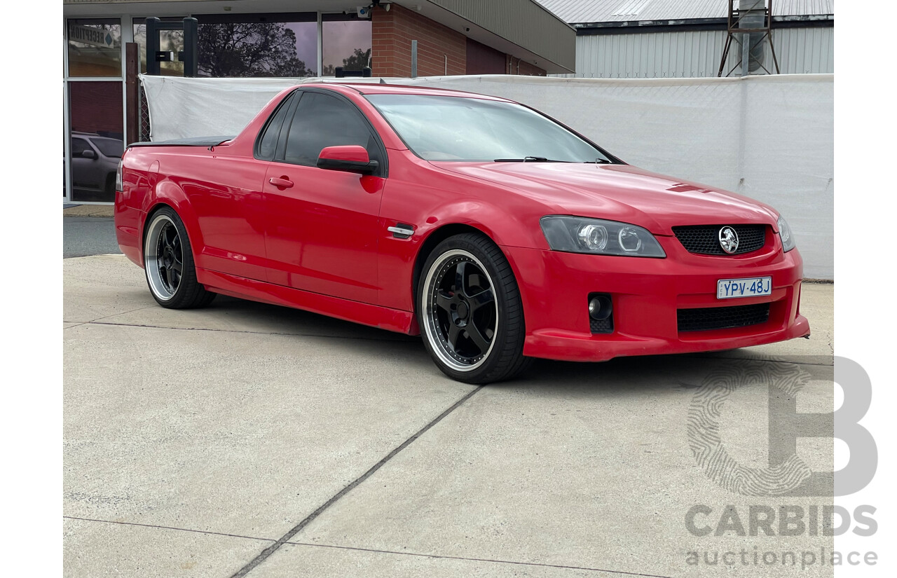  Holden Commodore SS-V RWD VE MY10 Utility Red 6.0L