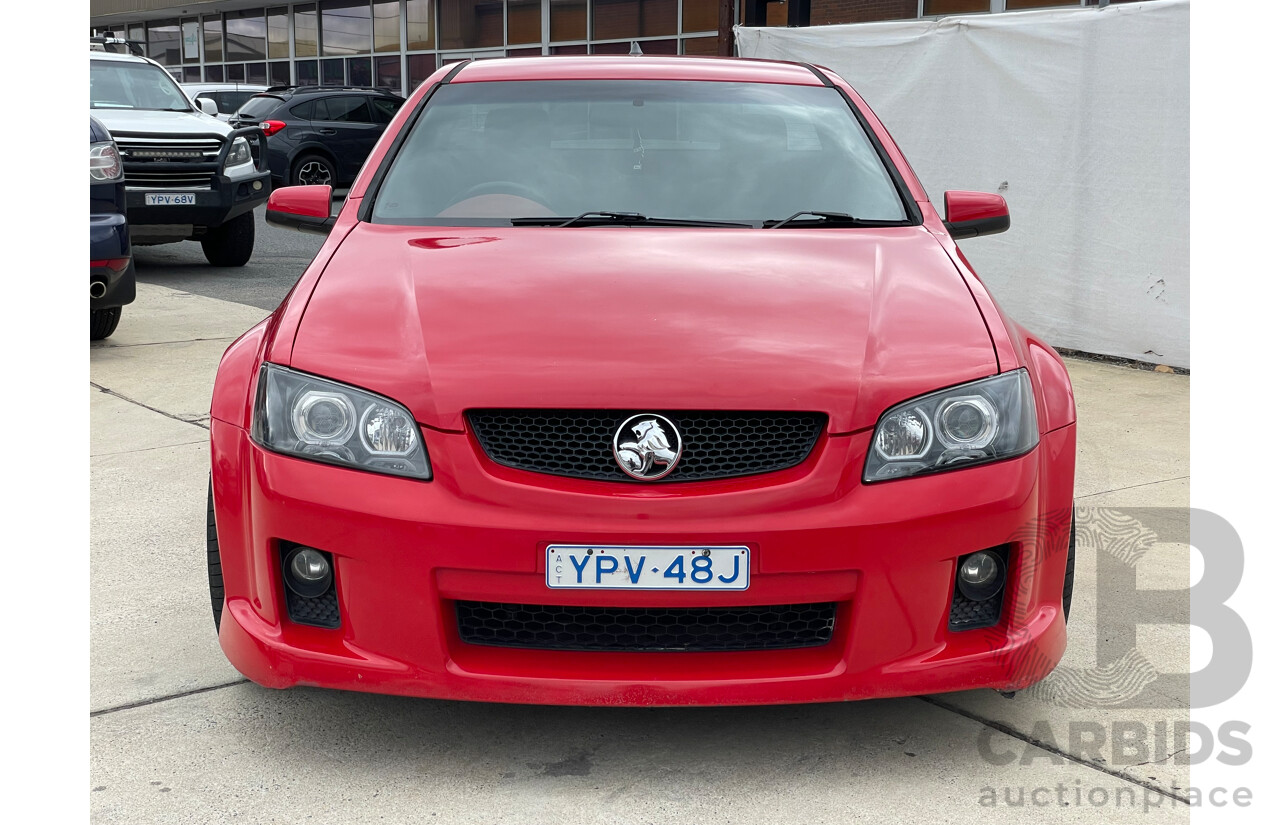  Holden Commodore SS-V RWD VE MY10 Utility Red 6.0L