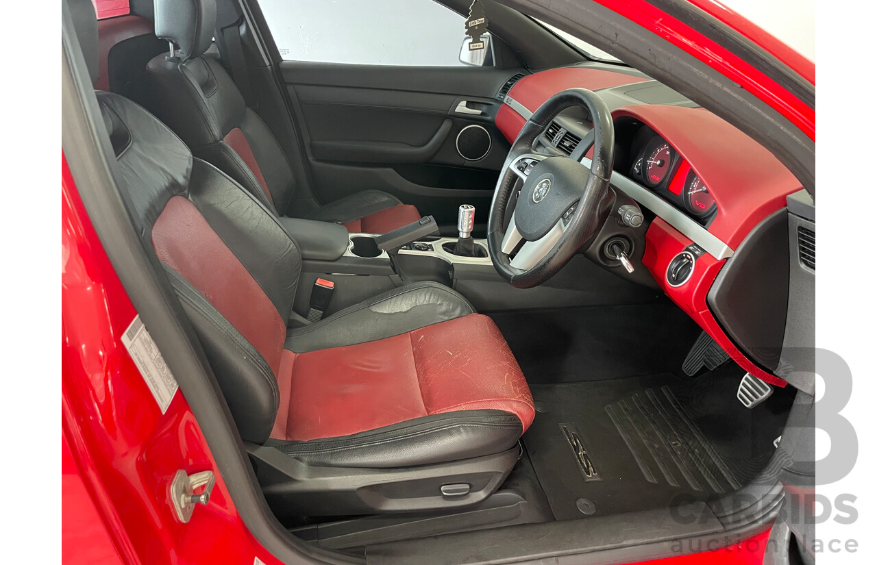  Holden Commodore SS-V RWD VE MY10 Utility Red 6.0L