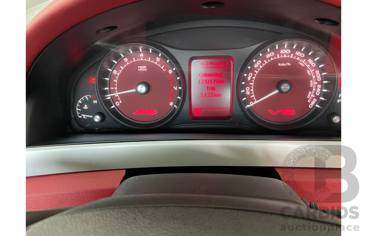  Holden Commodore SS-V RWD VE MY10 Utility Red 6.0L