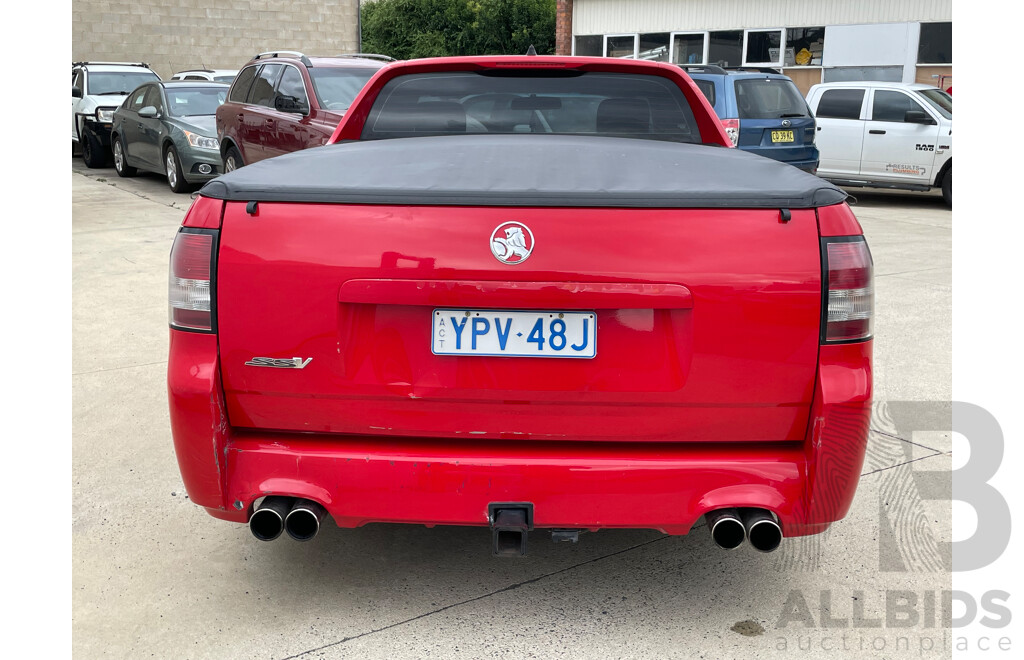 Holden Commodore SS-V RWD VE MY10 - Lot 1522337 | CARBIDS