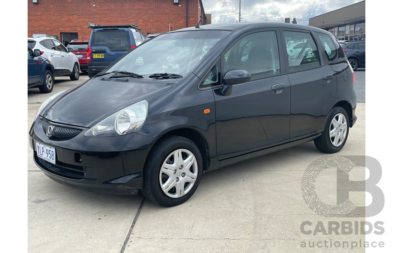 9/2006 Honda Jazz GLi MY06 5d Hatchback Black 1.3L