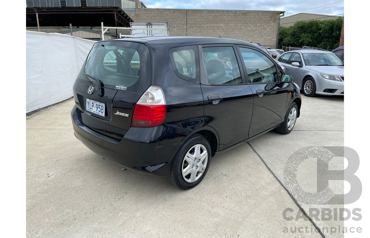 9/2006 Honda Jazz GLi MY06 5d Hatchback Black 1.3L