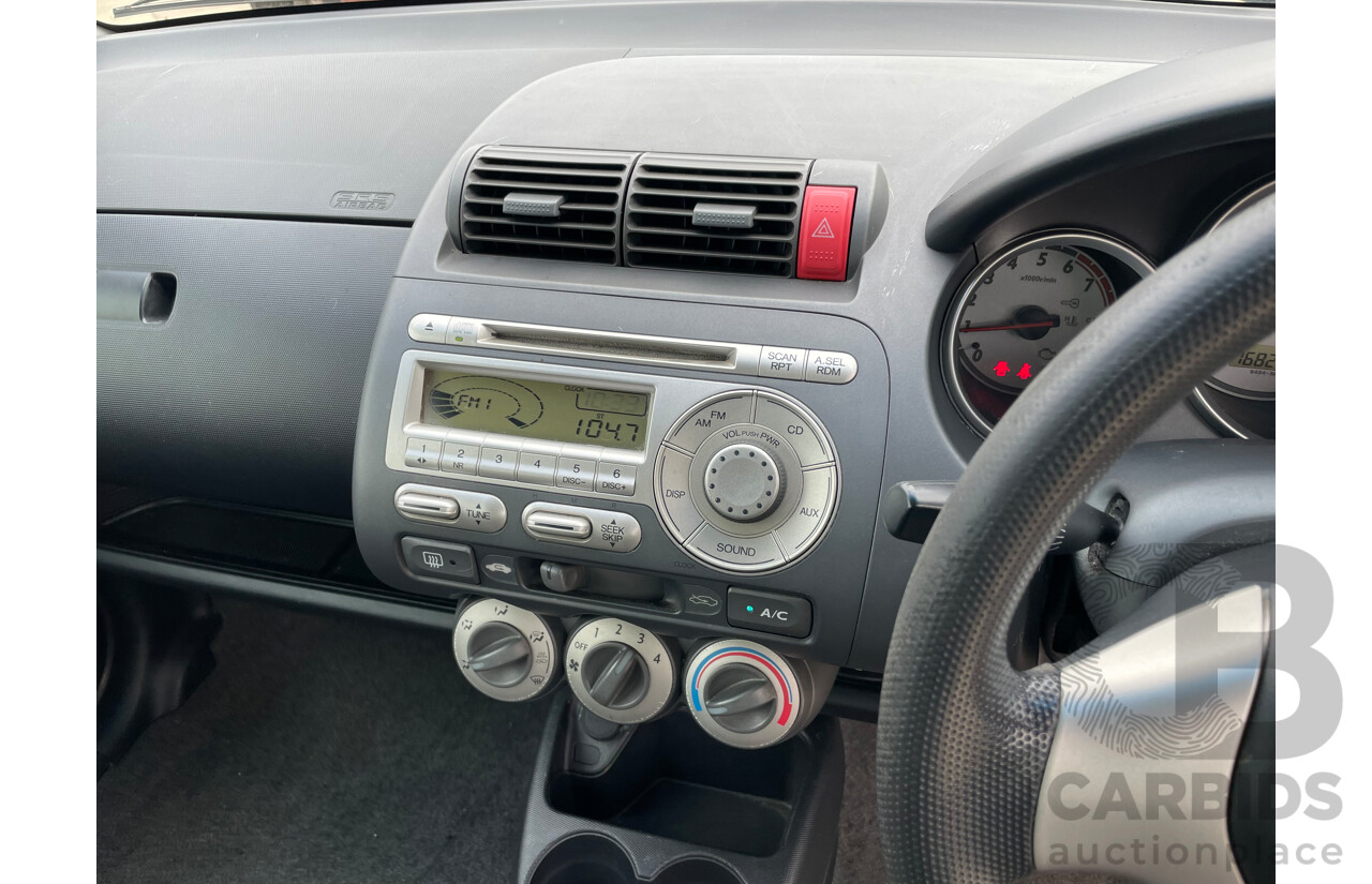 9/2006 Honda Jazz GLi MY06 5d Hatchback Black 1.3L