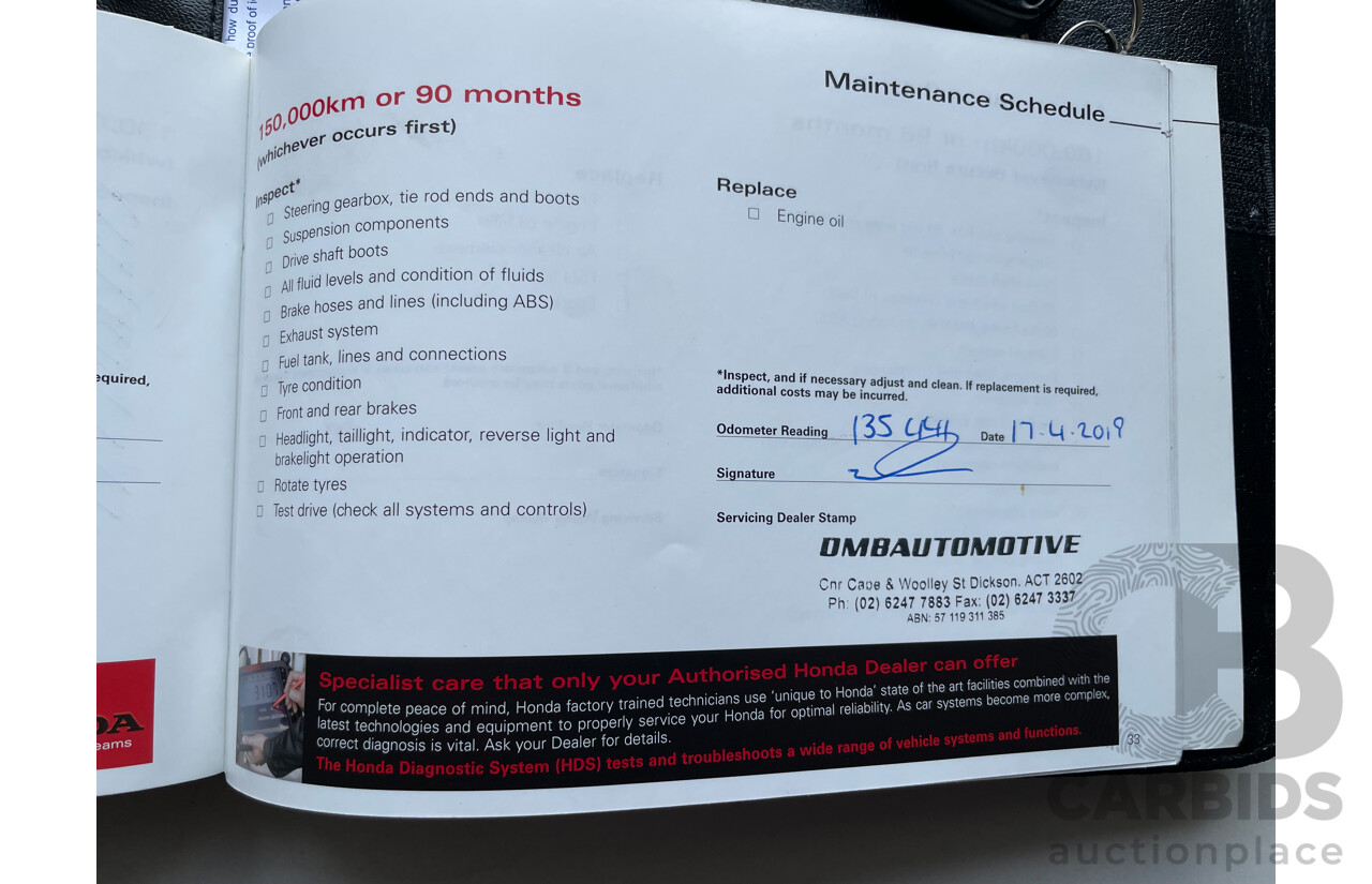 9/2006 Honda Jazz GLi MY06 5d Hatchback Black 1.3L