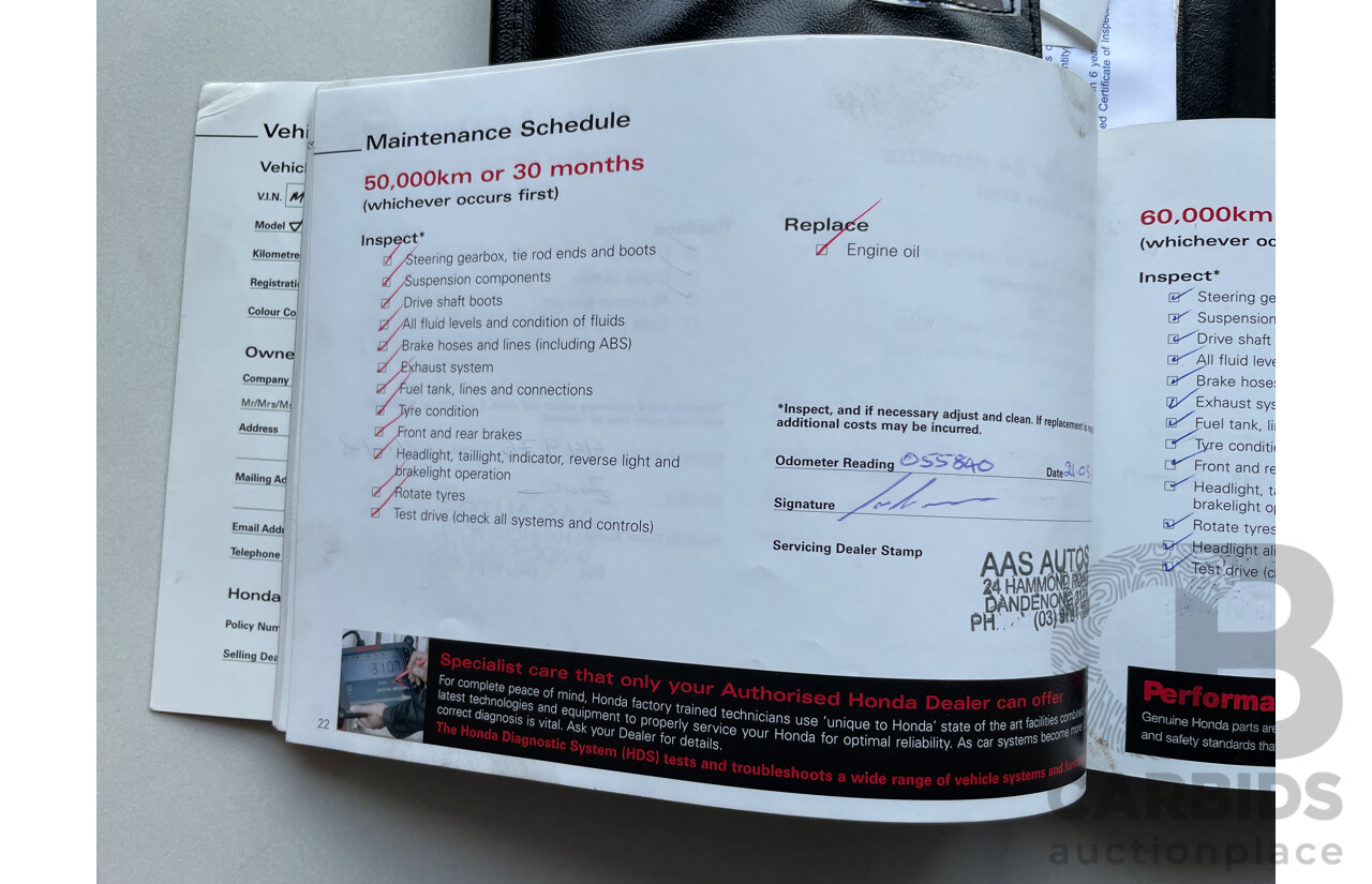 9/2006 Honda Jazz GLi MY06 5d Hatchback Black 1.3L