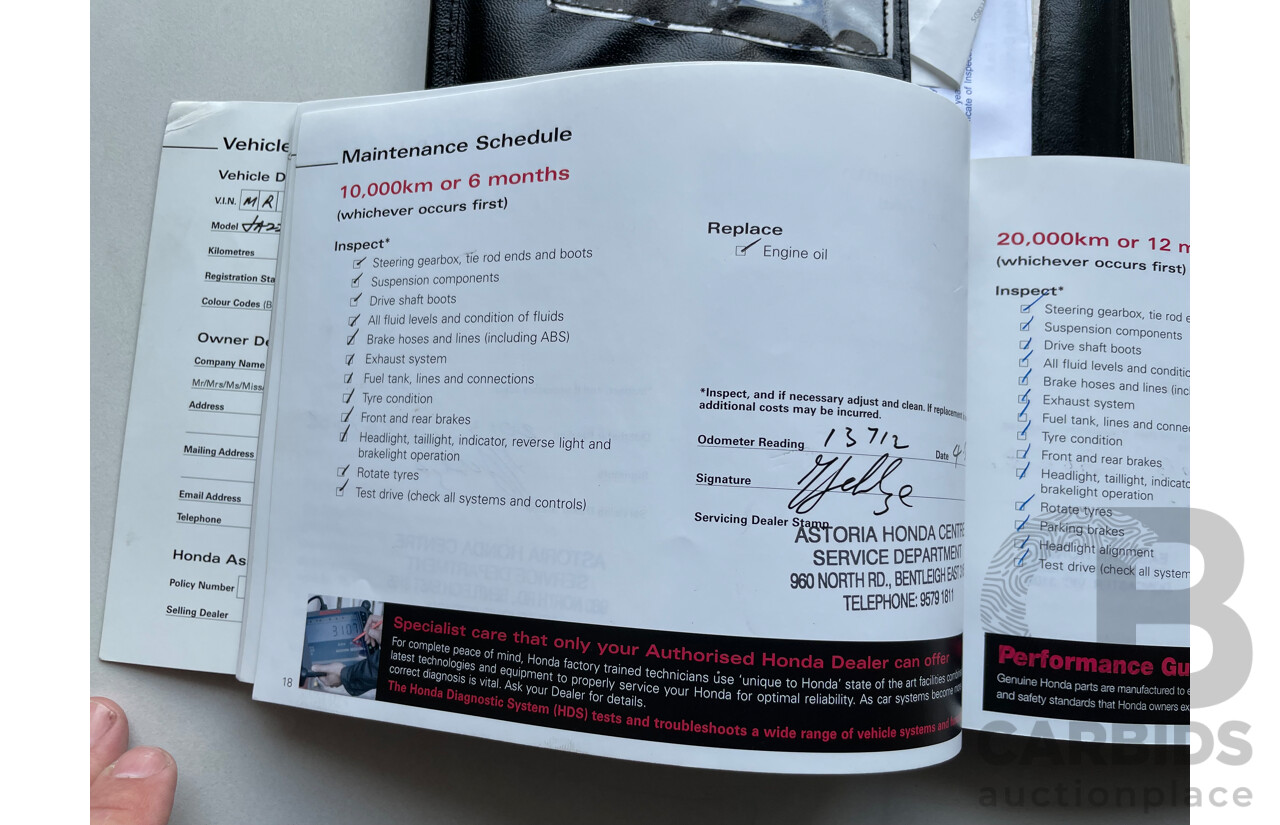 9/2006 Honda Jazz GLi MY06 5d Hatchback Black 1.3L