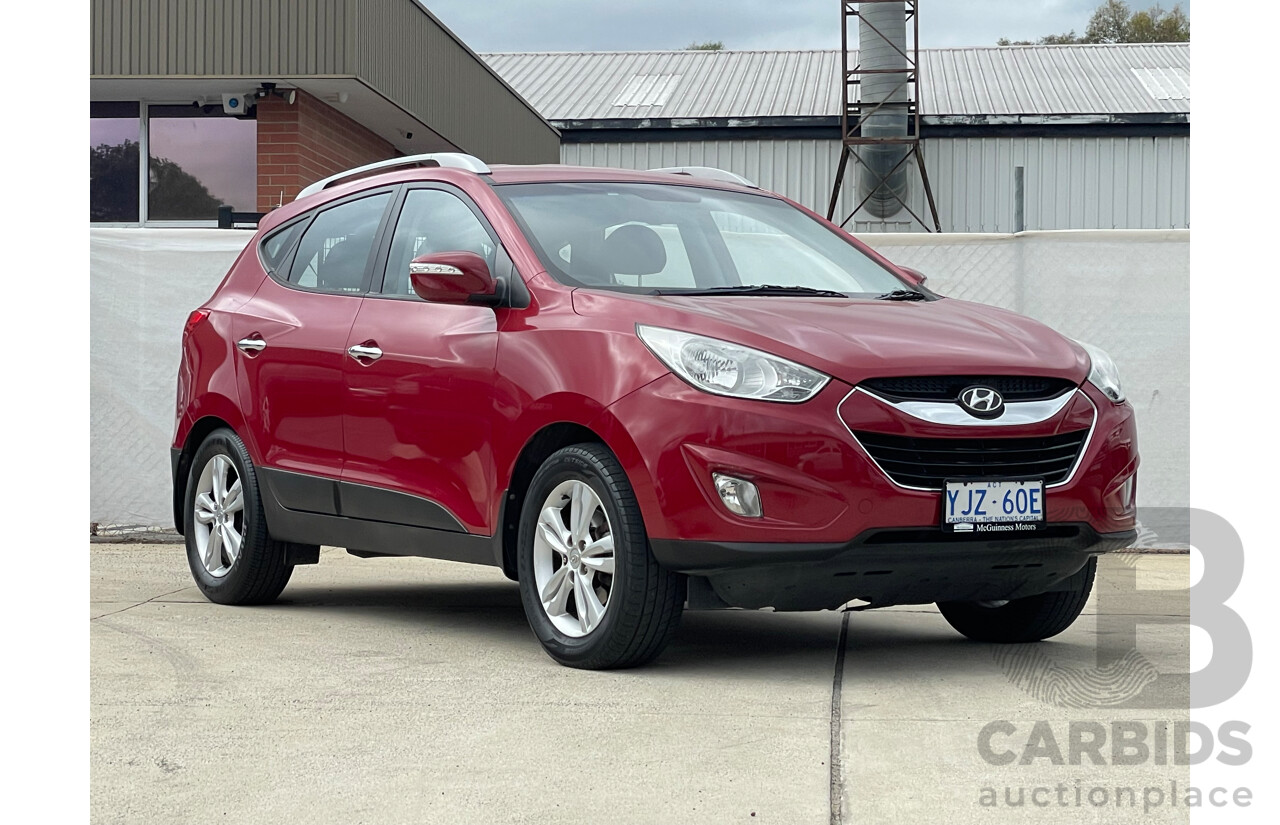 08/12 Hyundai Ix35 ELITE (AWD) AWD LM MY13 4D Wagon Red 2.4L