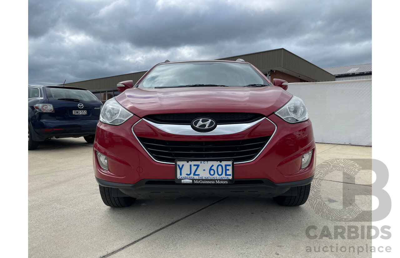 08/12 Hyundai Ix35 ELITE (AWD) AWD LM MY13 4D Wagon Red 2.4L
