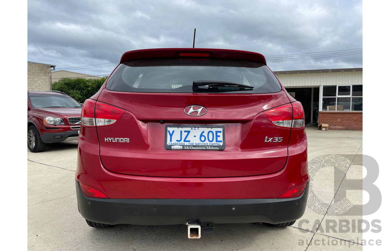 08/12 Hyundai Ix35 ELITE (AWD) AWD LM MY13 4D Wagon Red 2.4L