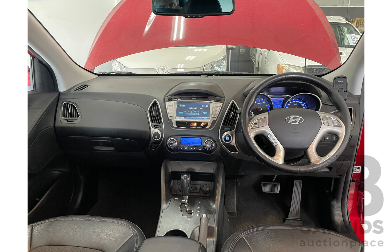 08/12 Hyundai Ix35 ELITE (AWD) AWD LM MY13 4D Wagon Red 2.4L