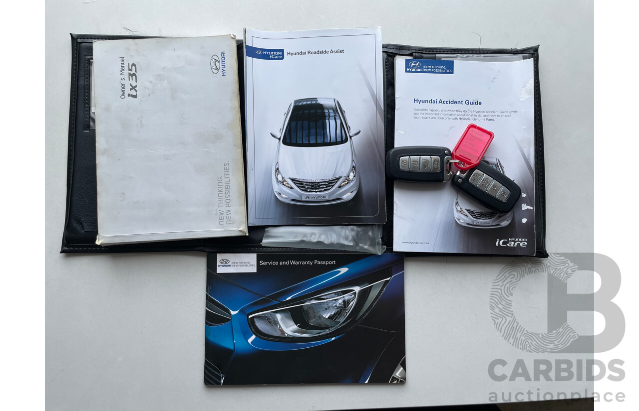 08/12 Hyundai Ix35 ELITE (AWD) AWD LM MY13 4D Wagon Red 2.4L