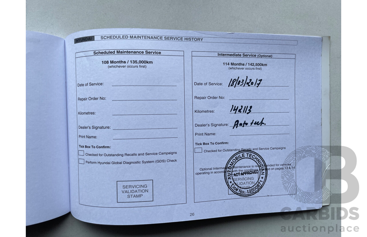 08/12 Hyundai Ix35 ELITE (AWD) AWD LM MY13 4D Wagon Red 2.4L