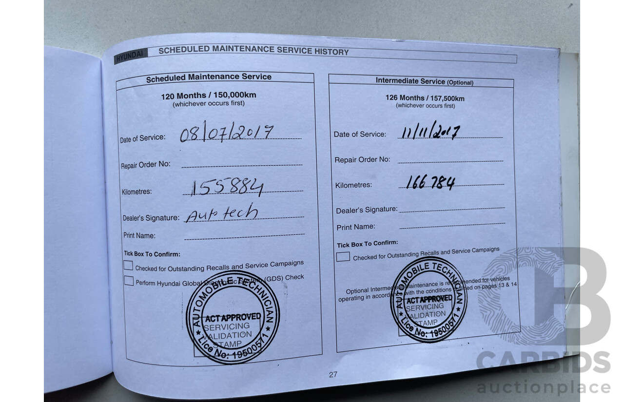 08/12 Hyundai Ix35 ELITE (AWD) AWD LM MY13 4D Wagon Red 2.4L