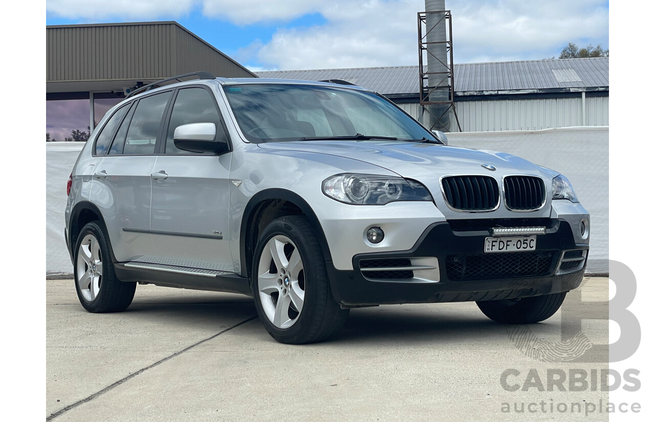 06/07 BMW X5 3.0d 4x4 E70 4D Wagon Silver 3.0L