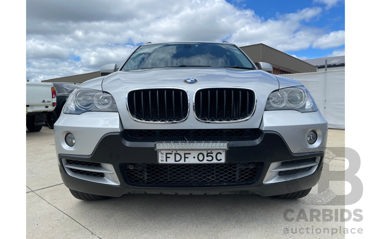 06/07 BMW X5 3.0d 4x4 E70 4D Wagon Silver 3.0L