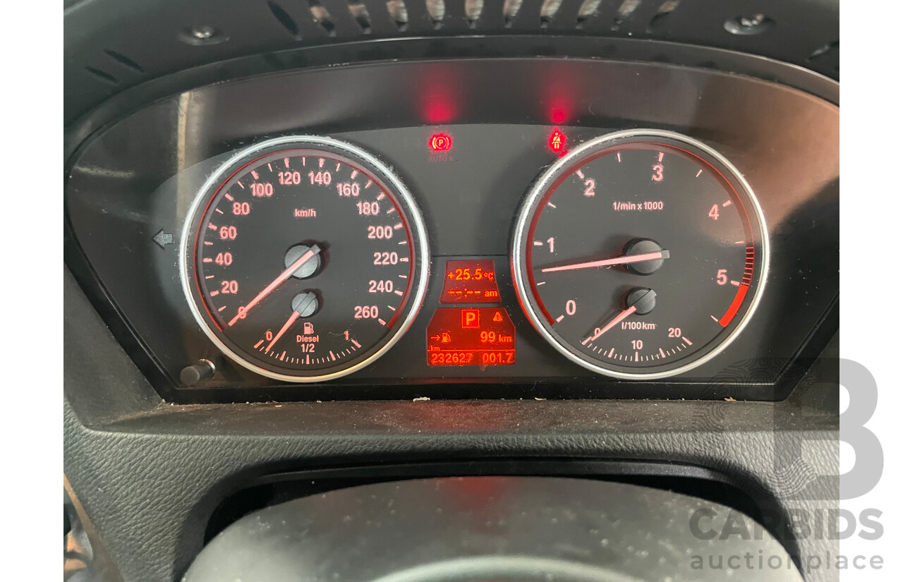 06/07 BMW X5 3.0d 4x4 E70 4D Wagon Silver 3.0L