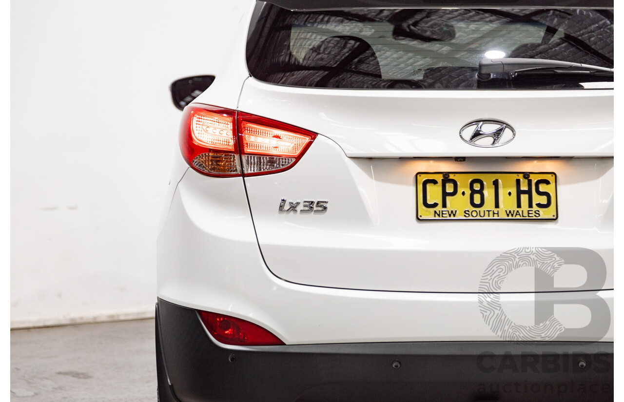 11/2014 Hyundai IX35 Highlander (AWD) LM SERIES II 4D Wagon White Turbo Diesel 2.0L