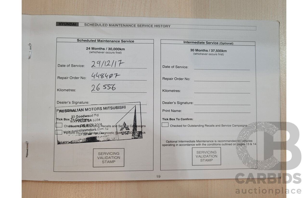 11/2014 Hyundai IX35 Highlander (AWD) LM SERIES II 4D Wagon White Turbo Diesel 2.0L