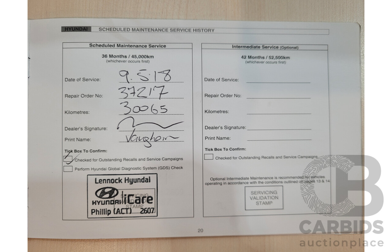 11/2014 Hyundai IX35 Highlander (AWD) LM SERIES II 4D Wagon White Turbo Diesel 2.0L