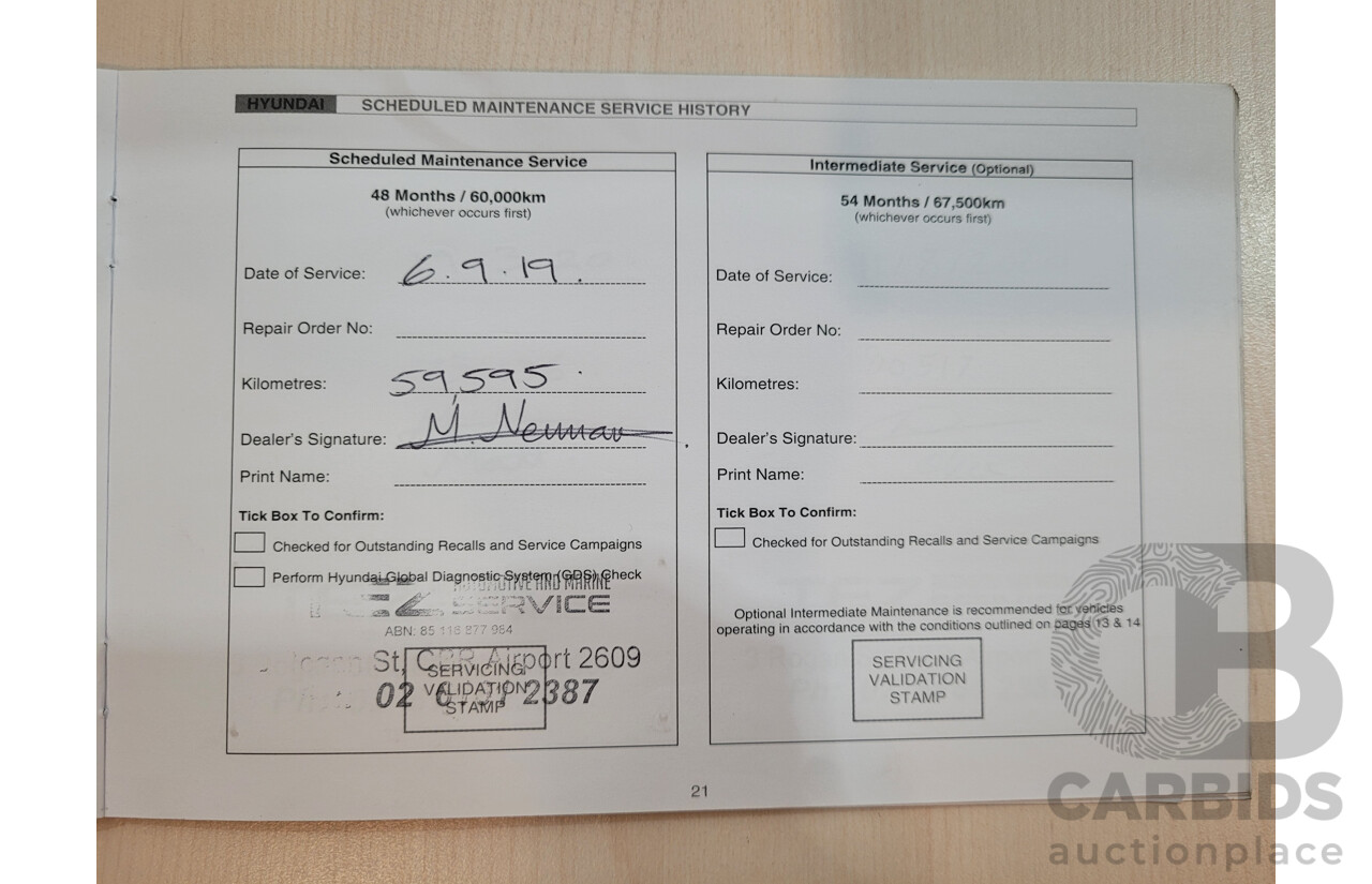 11/2014 Hyundai IX35 Highlander (AWD) LM SERIES II 4D Wagon White Turbo Diesel 2.0L