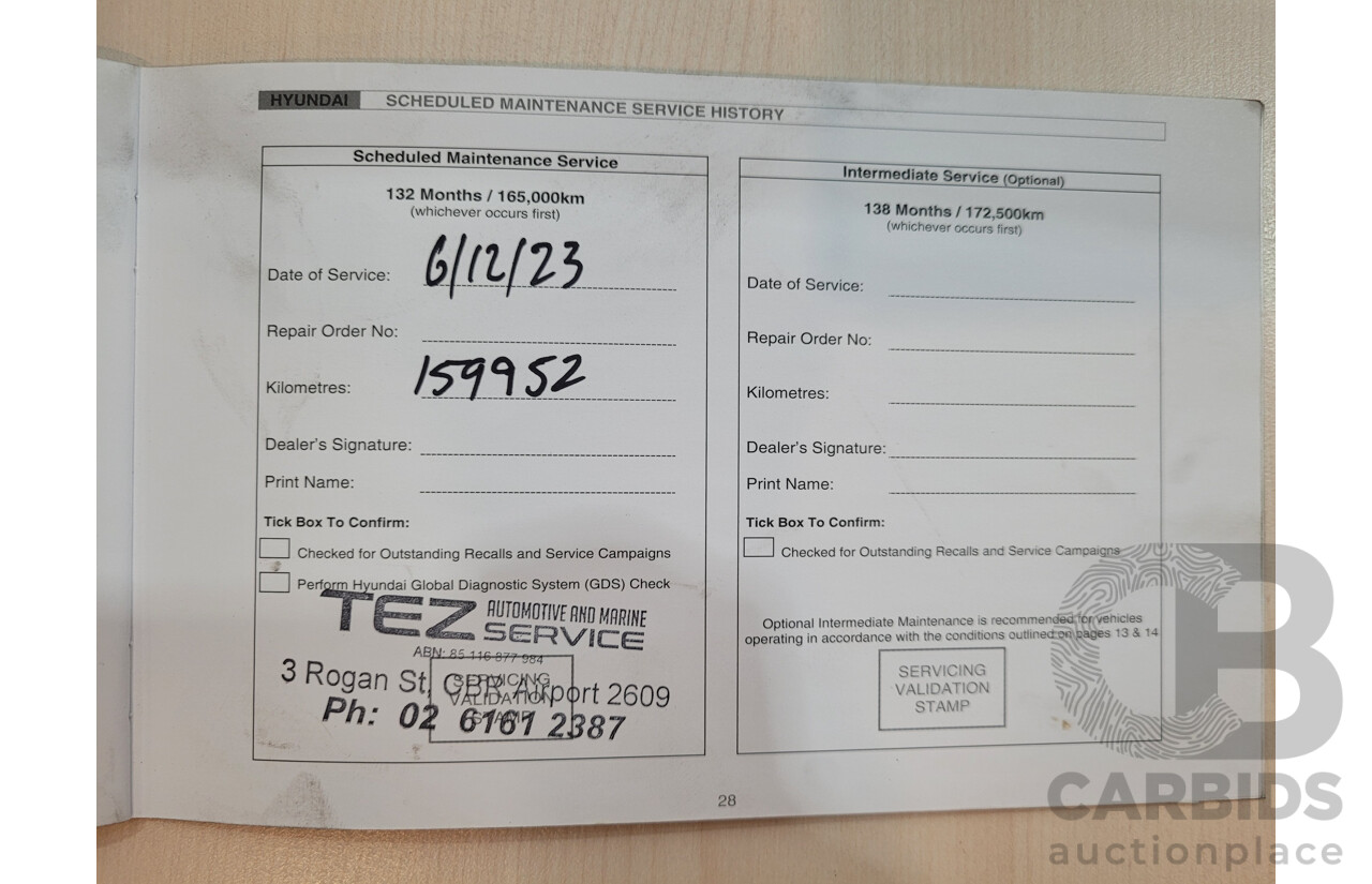 11/2014 Hyundai IX35 Highlander (AWD) LM SERIES II 4D Wagon White Turbo Diesel 2.0L