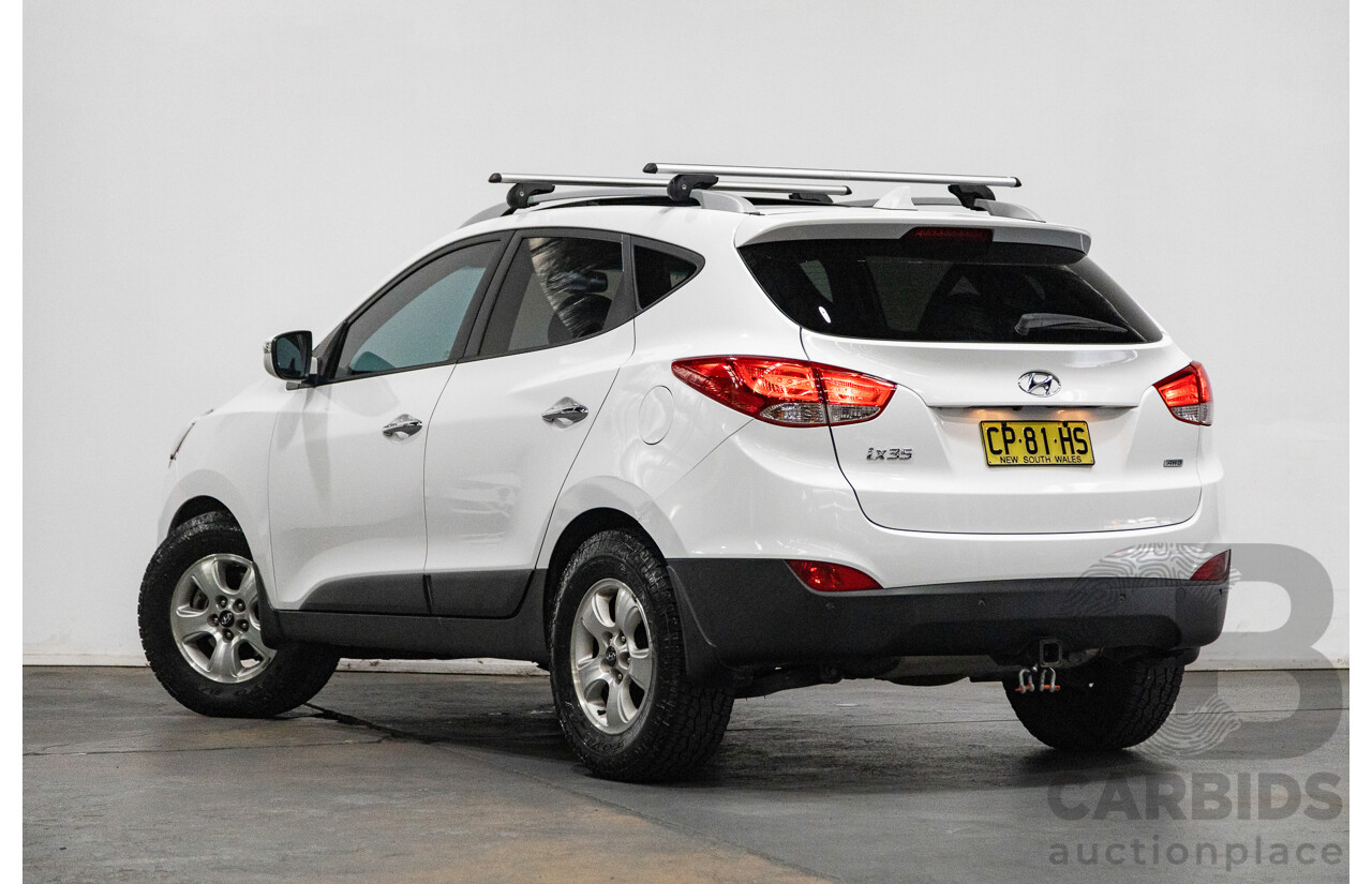 11/2014 Hyundai IX35 Highlander (AWD) LM SERIES II 4D Wagon White Turbo Diesel 2.0L