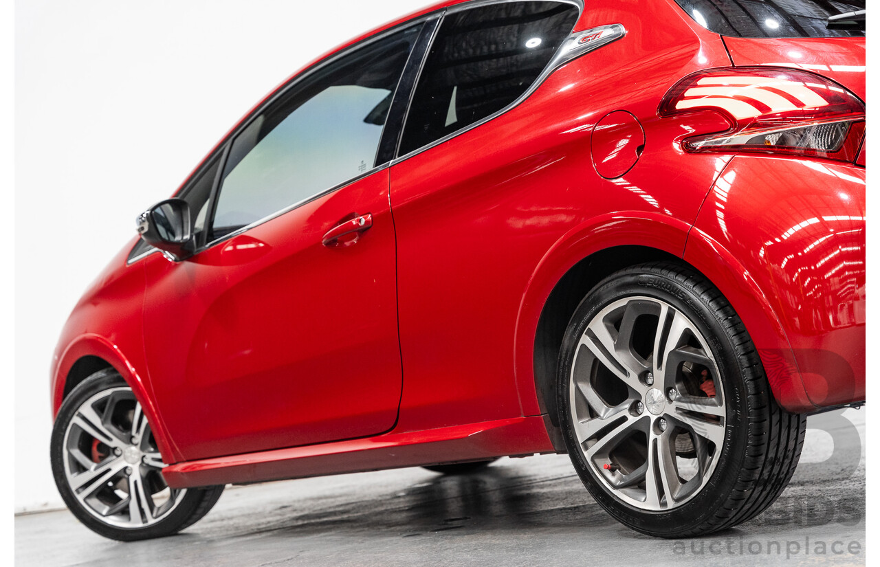 12/2015 Peugeot 208 GTi FWD 3D Hatchback Ruby Red Metallic Turbo 1.6L