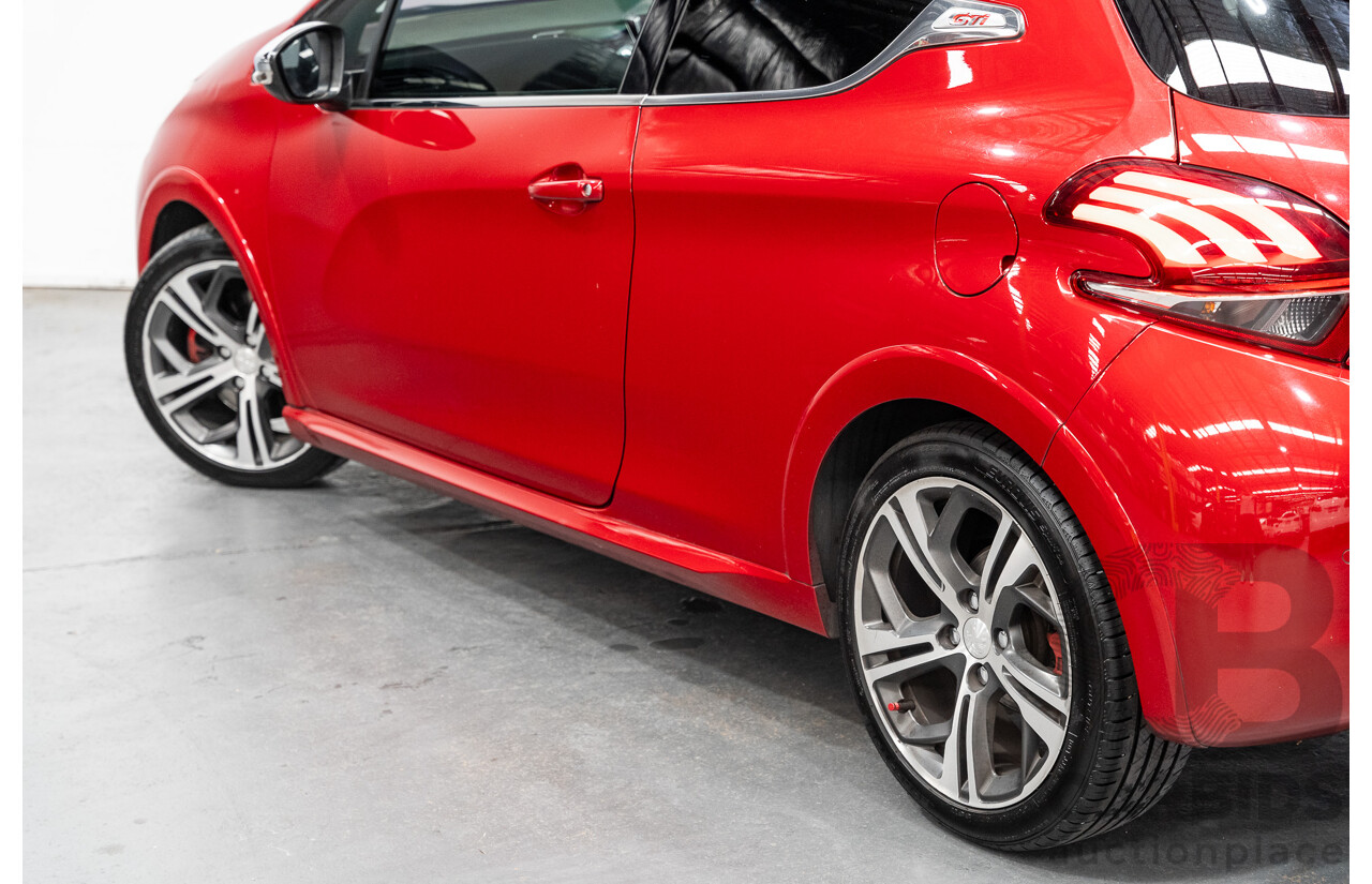 12/2015 Peugeot 208 GTi FWD 3D Hatchback Ruby Red Metallic Turbo 1.6L