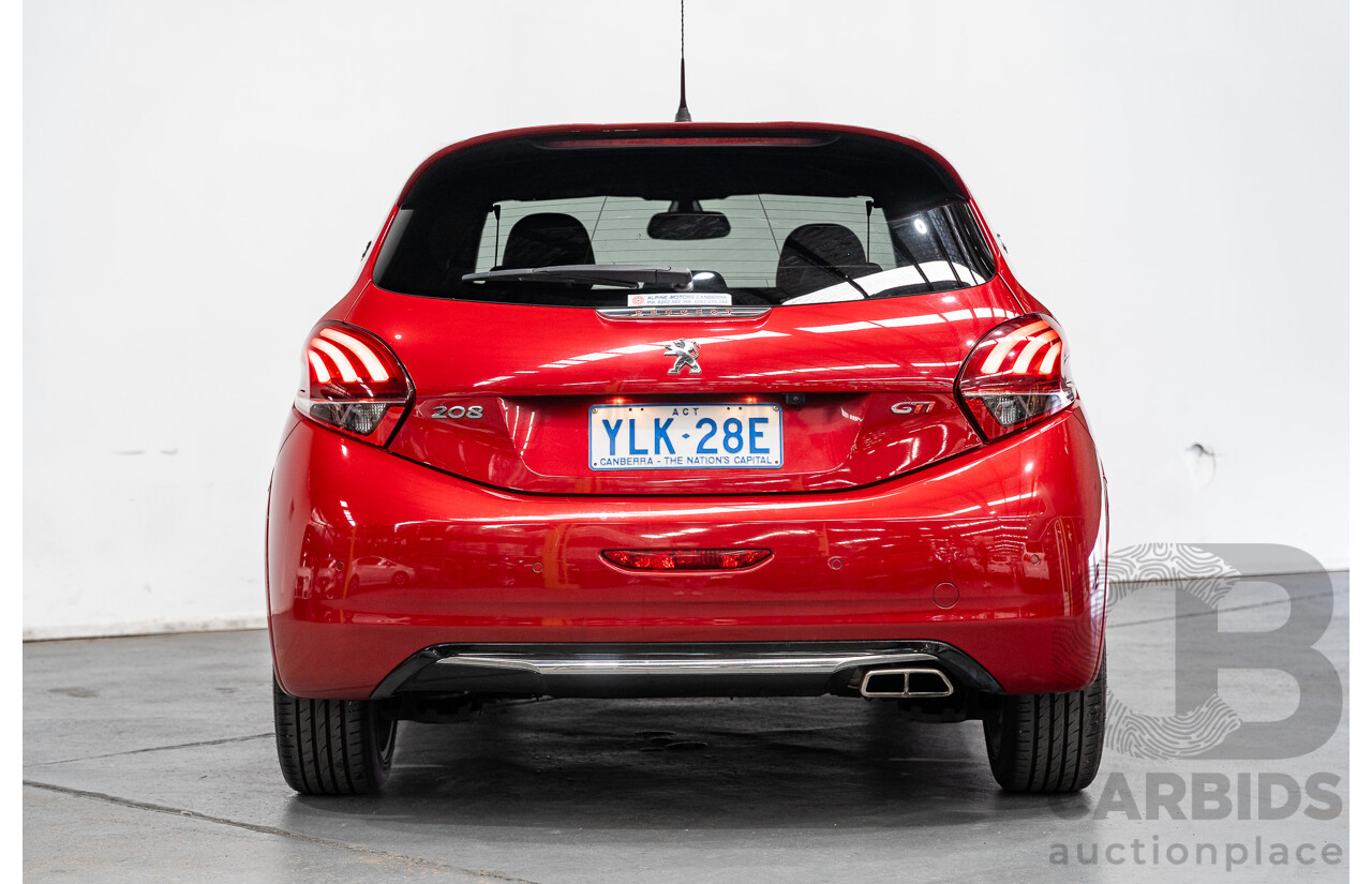 12/2015 Peugeot 208 GTi FWD 3D Hatchback Ruby Red Metallic Turbo 1.6L