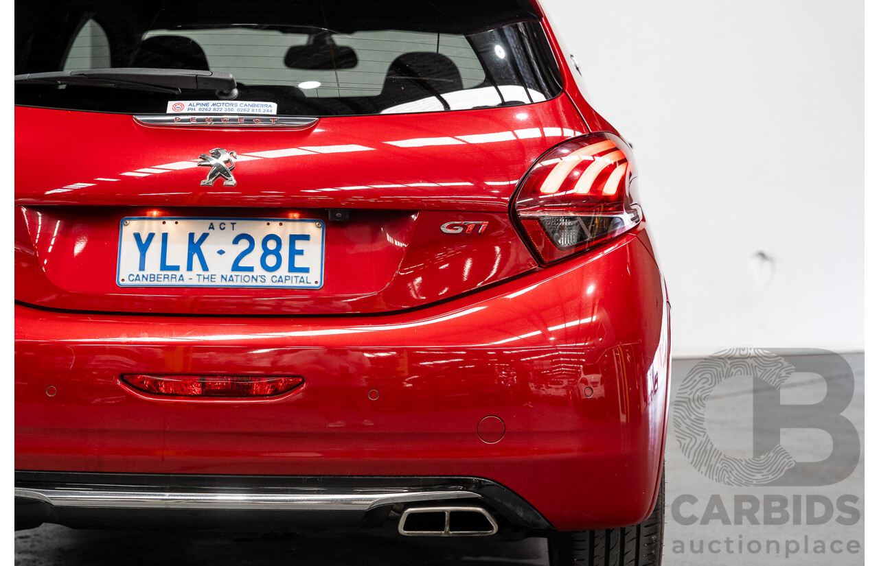 12/2015 Peugeot 208 GTi FWD 3D Hatchback Ruby Red Metallic Turbo 1.6L
