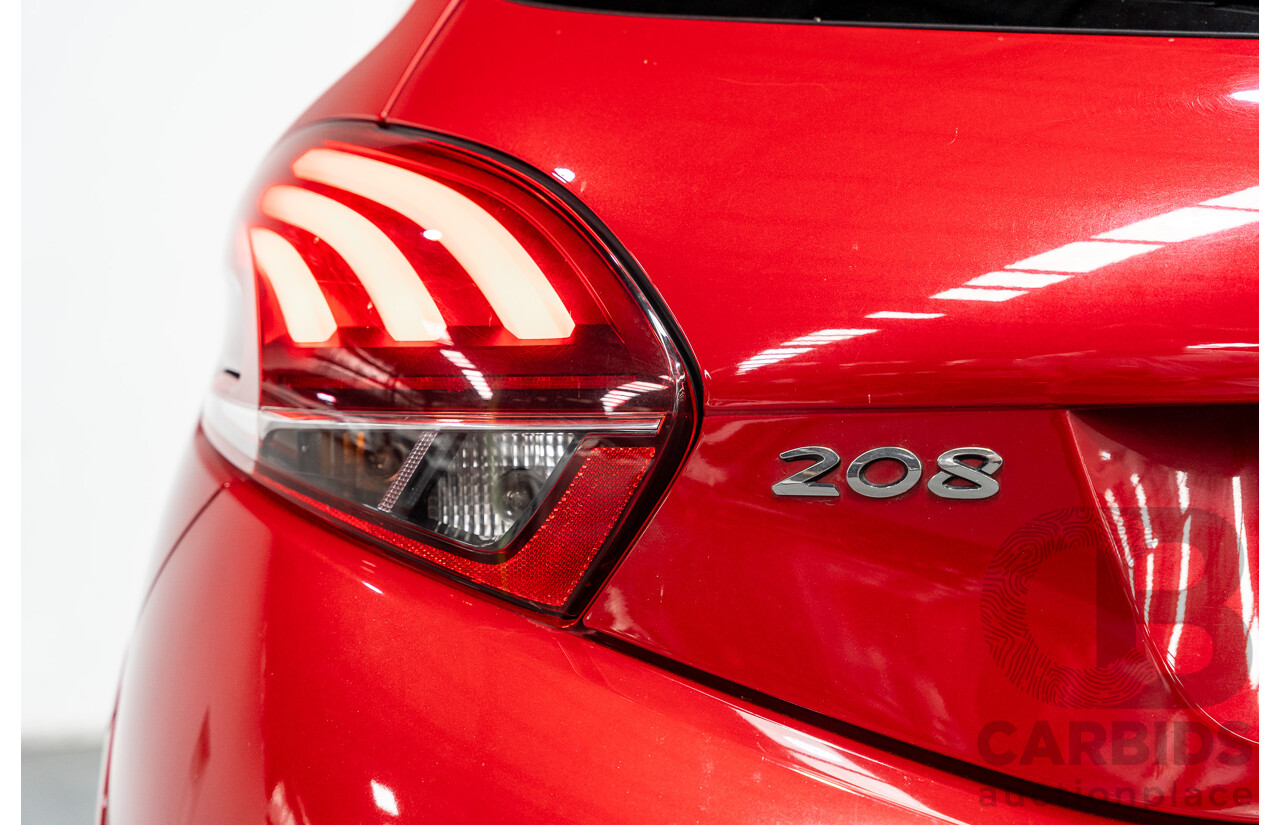 12/2015 Peugeot 208 GTi FWD 3D Hatchback Ruby Red Metallic Turbo 1.6L