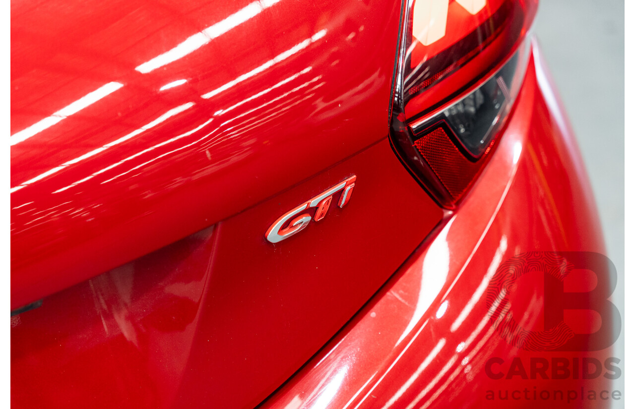 12/2015 Peugeot 208 GTi FWD 3D Hatchback Ruby Red Metallic Turbo 1.6L
