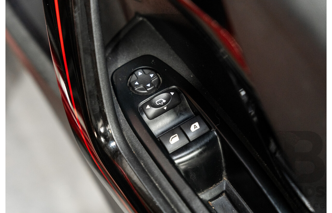 12/2015 Peugeot 208 GTi FWD 3D Hatchback Ruby Red Metallic Turbo 1.6L