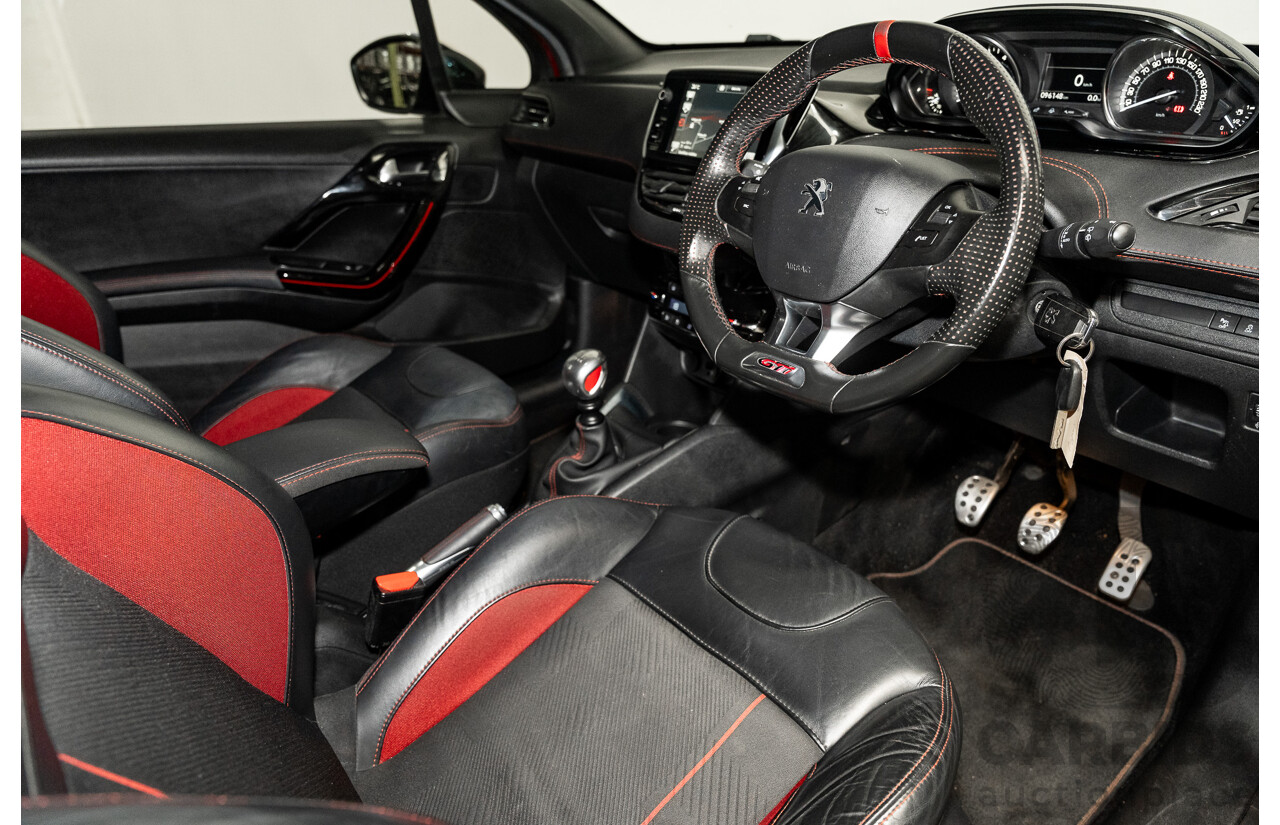 12/2015 Peugeot 208 GTi FWD 3D Hatchback Ruby Red Metallic Turbo 1.6L