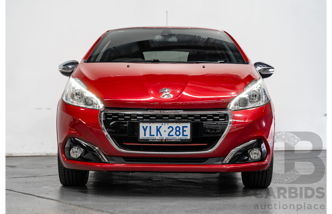 12/2015 Peugeot 208 GTi FWD 3D Hatchback Ruby Red Metallic Turbo 1.6L