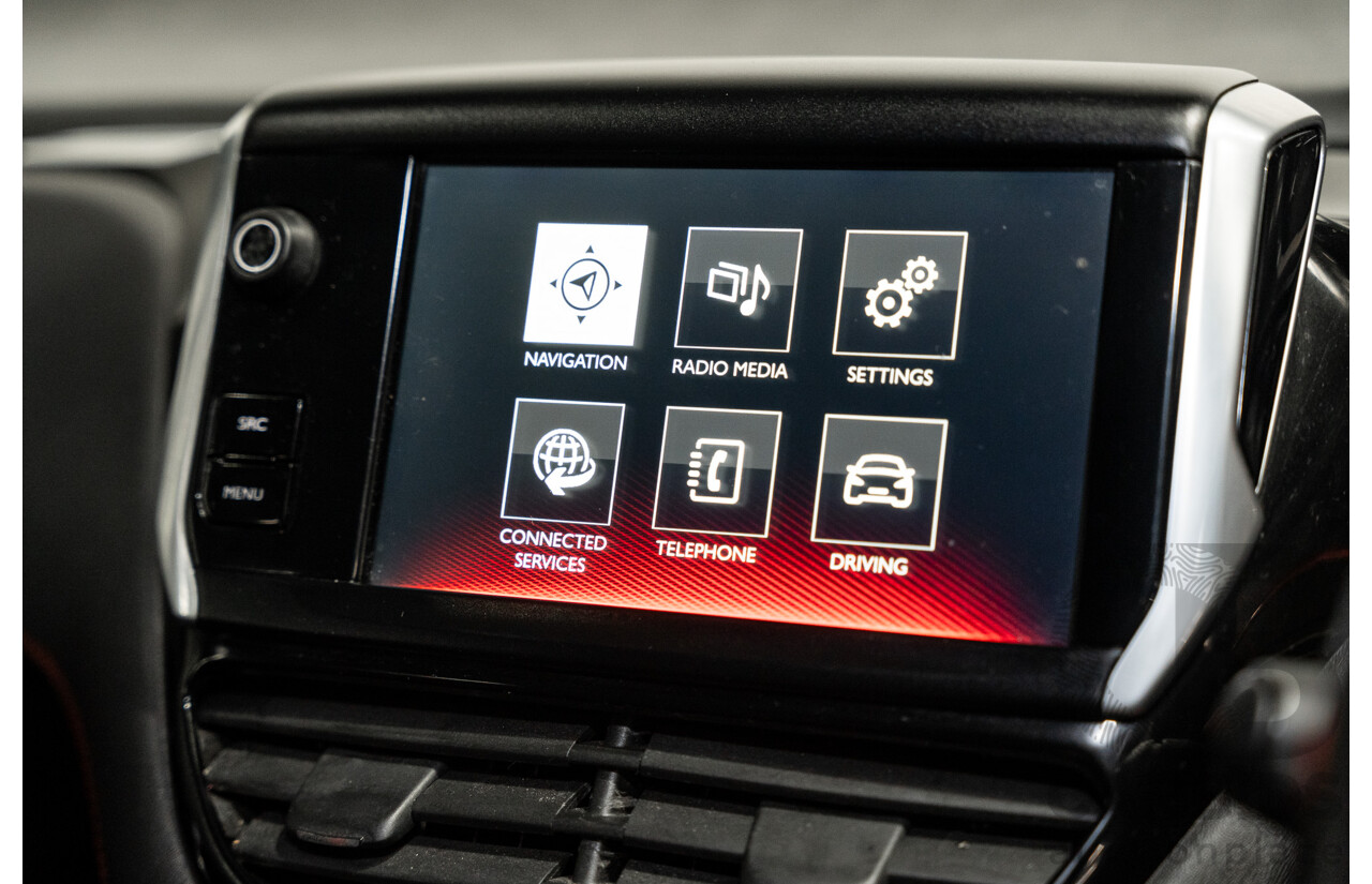 12/2015 Peugeot 208 GTi FWD 3D Hatchback Ruby Red Metallic Turbo 1.6L