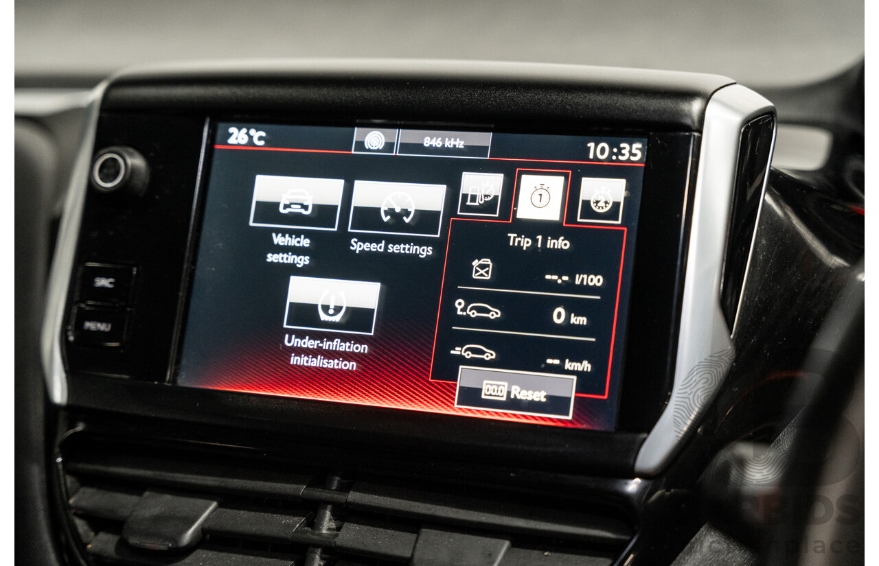 12/2015 Peugeot 208 GTi FWD 3D Hatchback Ruby Red Metallic Turbo 1.6L