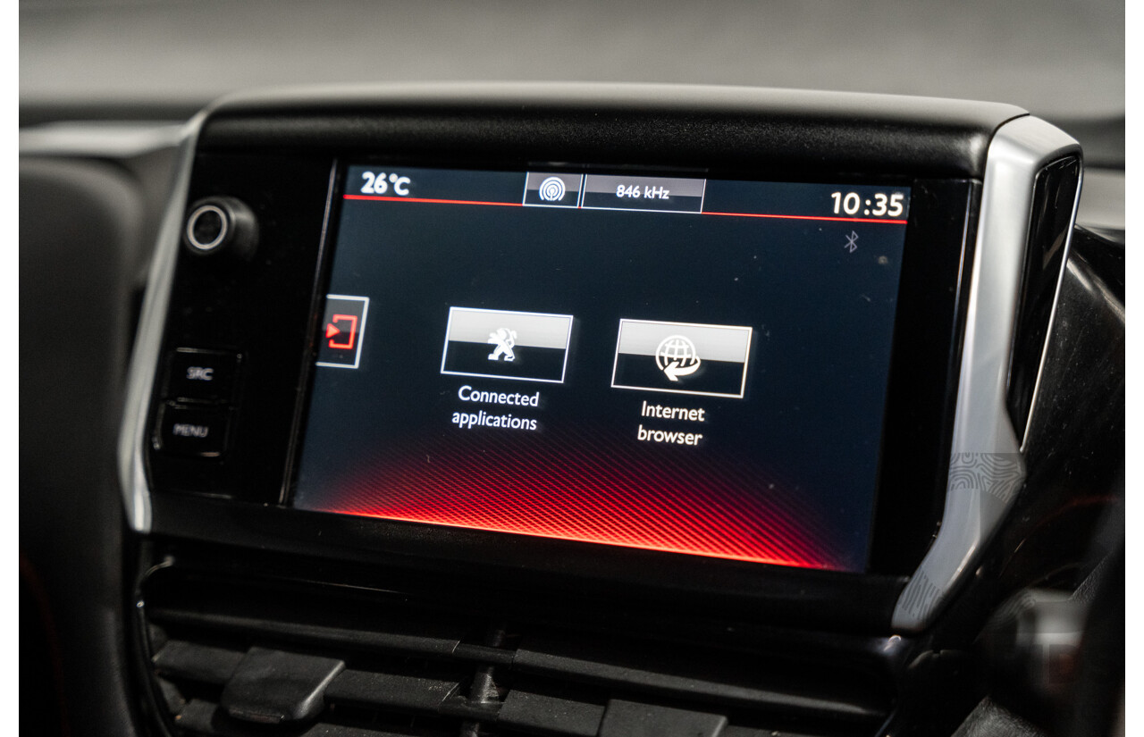 12/2015 Peugeot 208 GTi FWD 3D Hatchback Ruby Red Metallic Turbo 1.6L