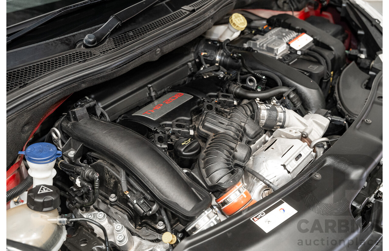 12/2015 Peugeot 208 GTi FWD 3D Hatchback Ruby Red Metallic Turbo 1.6L