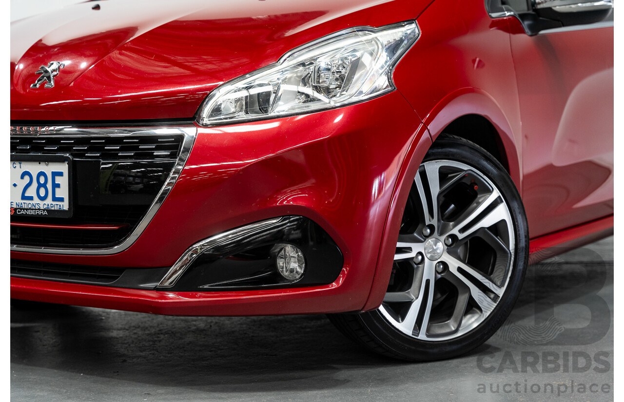 12/2015 Peugeot 208 GTi FWD 3D Hatchback Ruby Red Metallic Turbo 1.6L