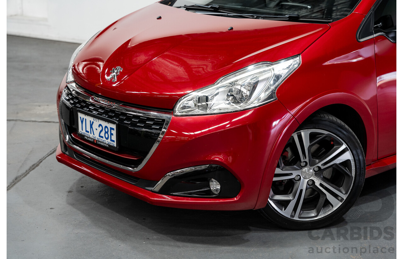 12/2015 Peugeot 208 GTi FWD 3D Hatchback Ruby Red Metallic Turbo 1.6L