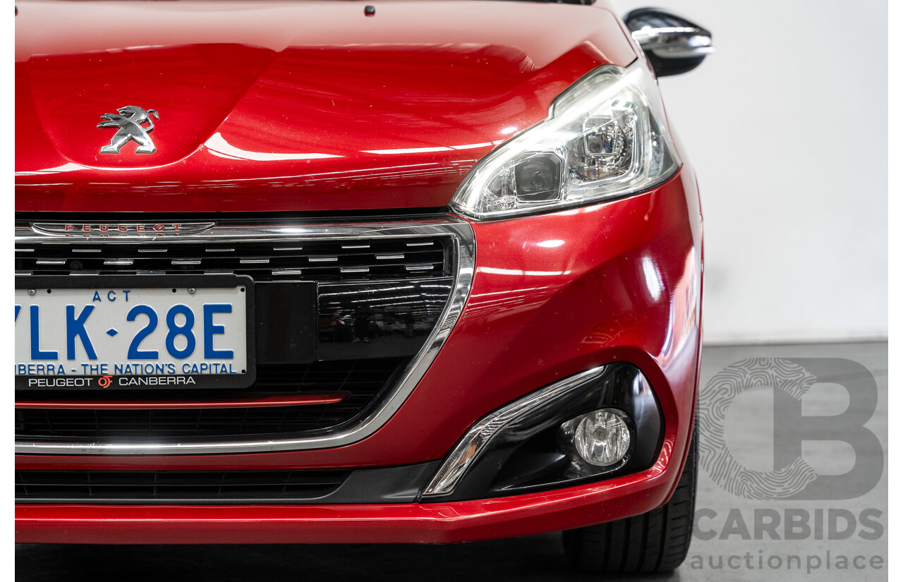 12/2015 Peugeot 208 GTi FWD 3D Hatchback Ruby Red Metallic Turbo 1.6L