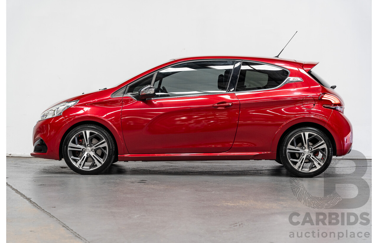 12/2015 Peugeot 208 GTi FWD 3D Hatchback Ruby Red Metallic Turbo 1.6L