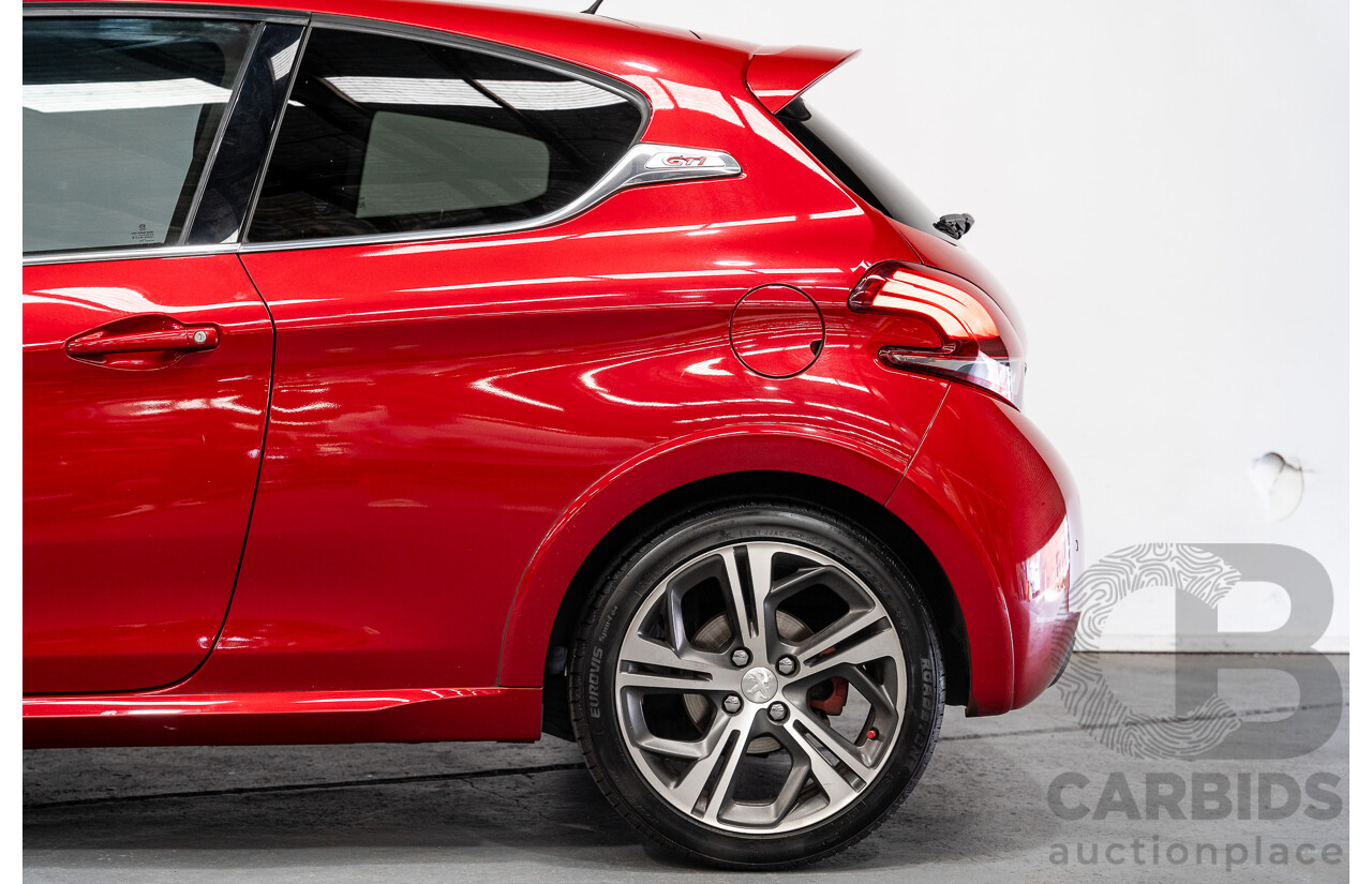 12/2015 Peugeot 208 GTi FWD 3D Hatchback Ruby Red Metallic Turbo 1.6L
